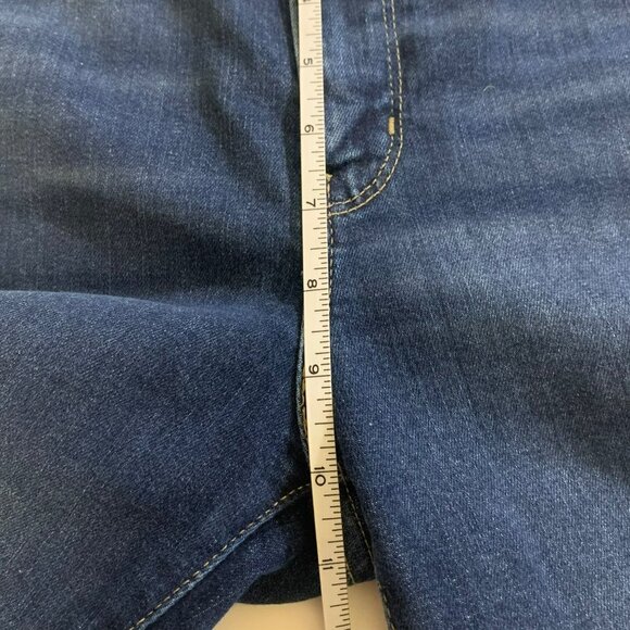 Levi’s 712 High-Rise Skinny Dark Wash Jeans - Picture 7 of 9